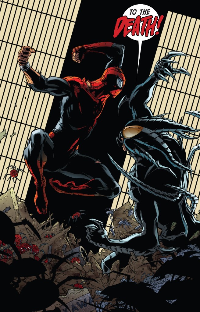 The Superior Spider-Man and Alistair Smythe in Superior Spider-Man #13