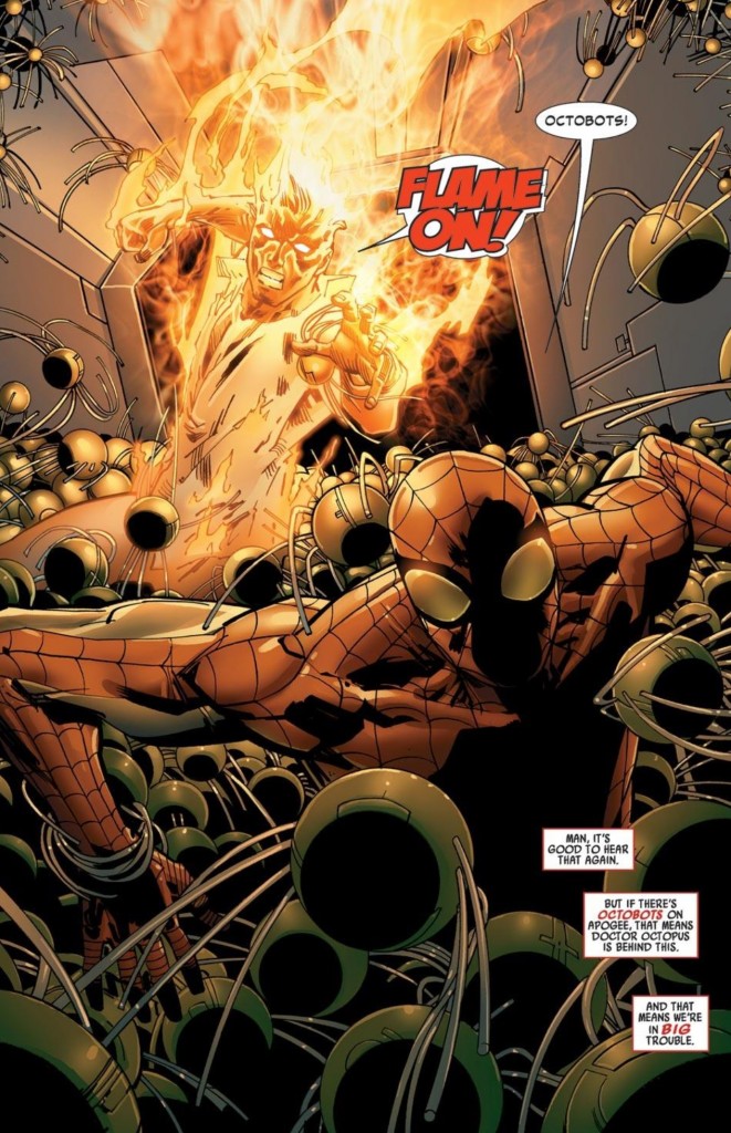 Spider-Man and Human Torch team-up in Amazing Spider-Man #680-681
