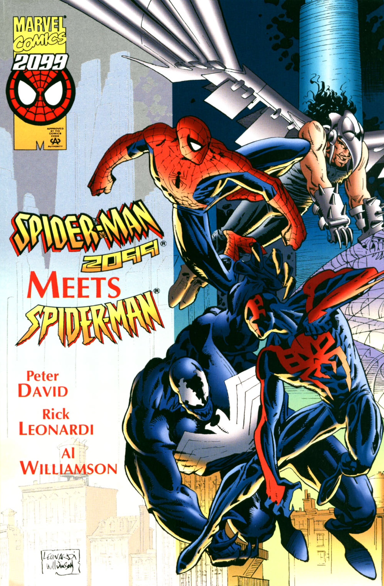 Spider-Man 2099 #1 Spider-Verse Origin Of Spider-Man 2099