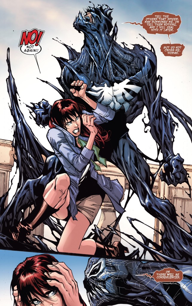 Mary Jane and the Superior Venom in Superior Spider-Man #24