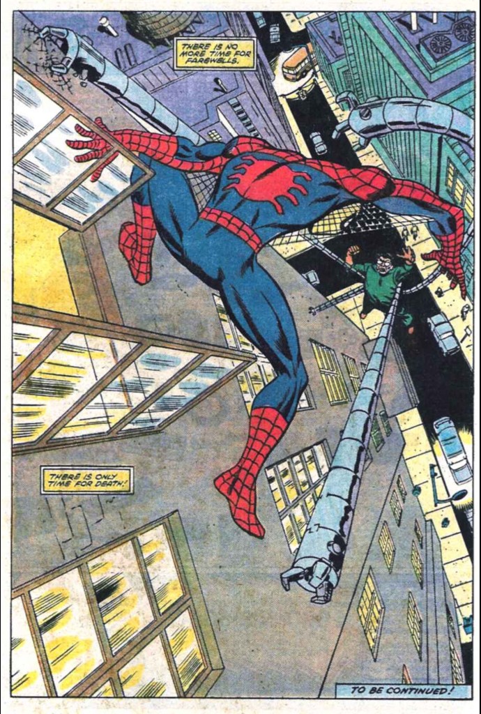 Image from Spectacular Spider-Man #78: Al Milgrom (pencils) & Jim Mooney (inks)