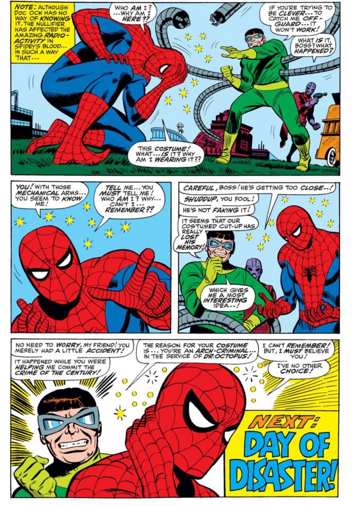 Image from Amazing Spider-Man #55: Stan Lee, John Romita Sr. & Mickey Demeo