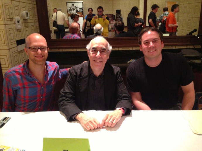 From l to r: Dan, J.M. DeMatteis and myself