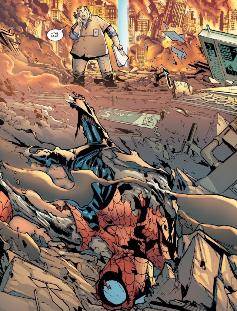 Spider-Man finds disaster in the future in Amazing Spider-Man #679