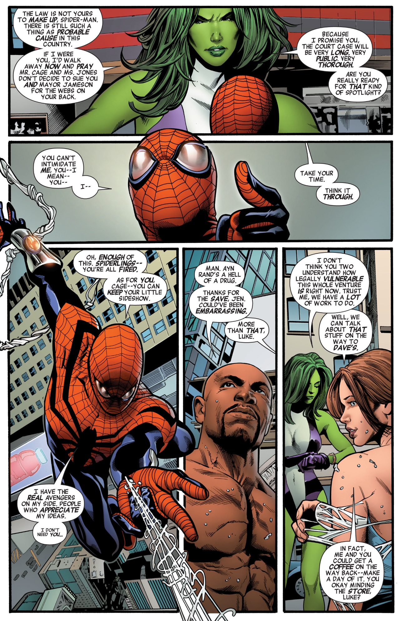 Mighty Avengers #5: More of Spider Ock Circling the Drain
